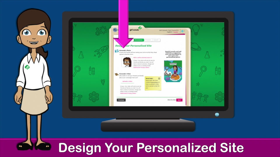 Personalizing Your Site